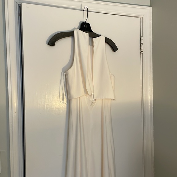 BHLDN XJill Jill Stuart Iva Crepe Maxi Dress MSRP: $298 BHLDN - Picture 12 of 15